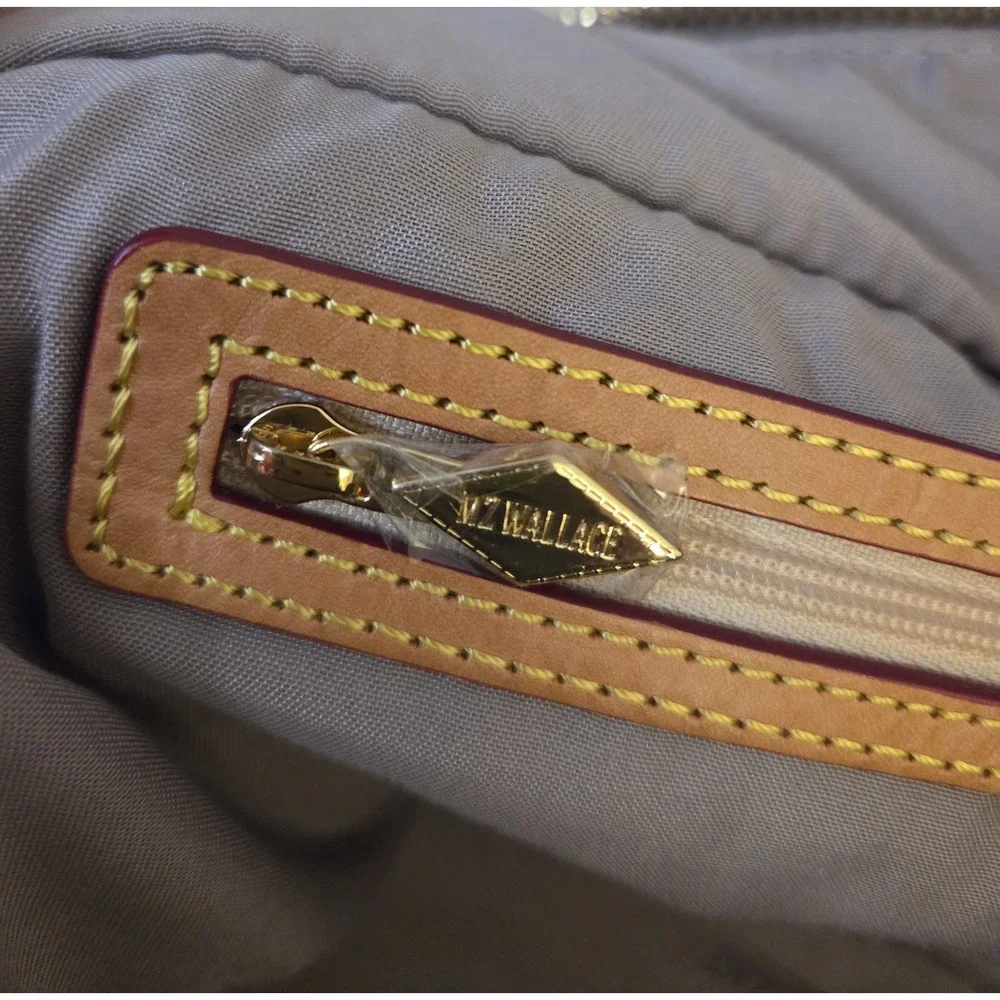 MZ Wallace Taupe Small Nikki Bedford Satchel Tote‎ Hand Bag